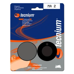 Plaquettes de frein TECNIUM  MA2 Organique