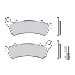 Plaquette de frein BREMBO type 07HO57LA métal fritté route