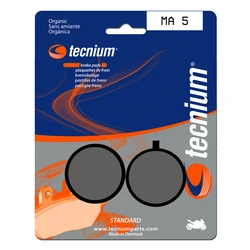 Plaquettes de frein TECNIUM  MA5 Organique