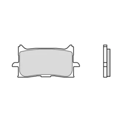 Plaquette de frein BREMBO type 07HO62LA métal fritté route