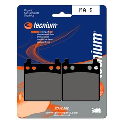 Plaquettes de frein TECNIUM MA9 Organique