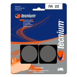 Plaquettes de frein TECNIUM MA22 Organique