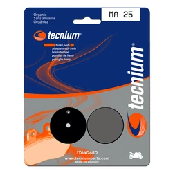 Plaquettes de frein TECNIUM MA25 Organique