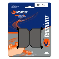 Plaquettes de frein TECNIUM MA40 Organique