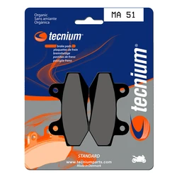 Plaquettes de frein TECNIUM MA51 Organique