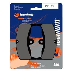 Plaquettes de frein TECNIUM MA52 Organique