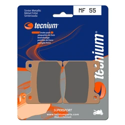 Plaquettes de frein TECNIUM MF55 Métal fritté