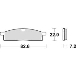 PLAQUETTES de FREIN BRAKING 705CM44