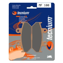 Plaquettes de frein TECNIUM MF100 Métal fritté