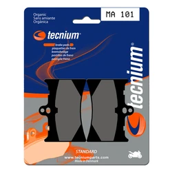 Plaquettes de frein TECNIUM MA101 Organique