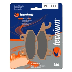 Plaquettes de frein TECNIUM MF111 Métal fritté