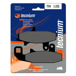 Plaquettes de frein TECNIUM MA126 Organique