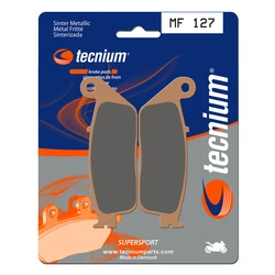 Plaquettes de frein TECNIUM MF127 Métal fritté