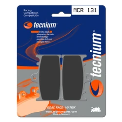 Plaquettes de frein TECNIUM MCR131 Métal Fritté Carbone