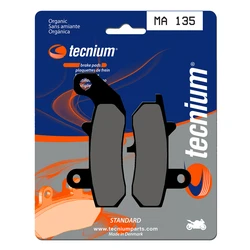 Plaquettes de frein TECNIUM MA135 Organique