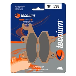 Plaquettes de frein TECNIUM MF138 Métal fritté