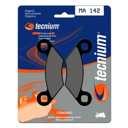 Plaquettes de frein TECNIUM MA142 Organique