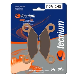 Plaquettes de frein TECNIUM MOA142 Métal fritté