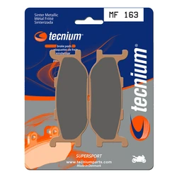 Plaquettes de frein TECNIUM MF163 Métal fritté