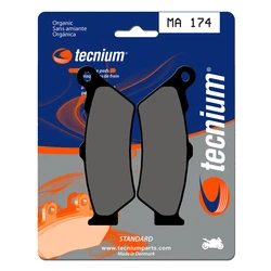 Plaquettes de frein TECNIUM MA174 Organique