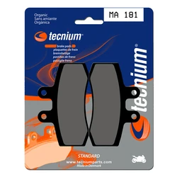 Plaquettes de frein TECNIUM MA181 Organique