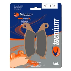 Plaquettes de frein TECNIUM MF194 Métal fritté