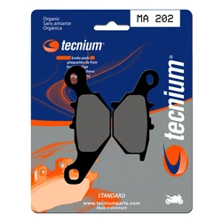 Plaquettes de frein TECNIUM MA202 Organique