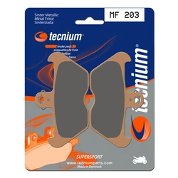 Plaquettes de frein TECNIUM MF203 Métal fritté