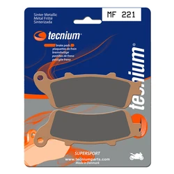 Plaquettes de frein TECNIUM MF221 Métal fritté