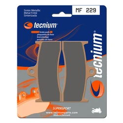 Plaquettes de frein TECNIUM MF229 Métal fritté