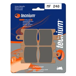 Plaquettes de frein TECNIUM MF240 Métal fritté