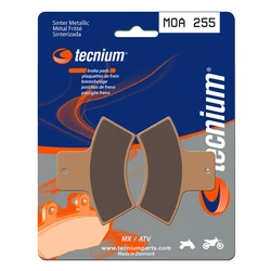 Plaquettes de frein TECNIUM MOA255 Métal fritté