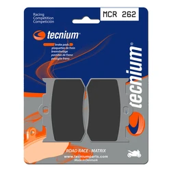 Plaquettes de frein TECNIUM MCR262 Métal Fritté Carbone