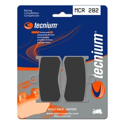 Plaquettes de frein TECNIUM MCR282 Métal Fritté Carbone