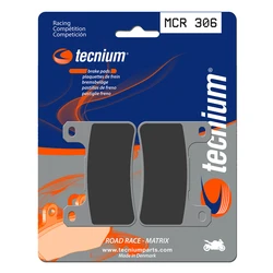 Plaquettes de frein TECNIUM MCR306 Métal Fritté Carbone