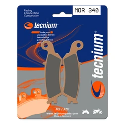 Plaquettes de frein TECNIUM MOR340 Métal fritté