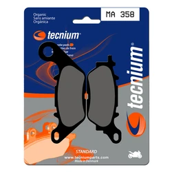 Plaquettes de frein TECNIUM MA358 Organique