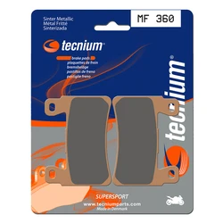 Plaquettes de frein TECNIUM MF360 Métal fritté