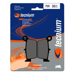 Plaquettes de frein TECNIUM MA361 Organique