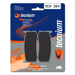 Plaquettes de frein TECNIUM  MCR364 Métal Fritté Carbone