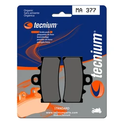 Plaquettes de frein TECNIUM MA377 Organique