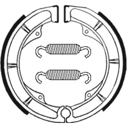 Machoires de frein Bendix BA018 Organique