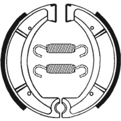 Machoires de frein Bendix BA037 Organique