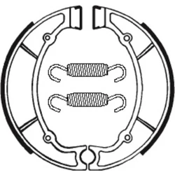 Machoires de frein Bendix BA063 Organique