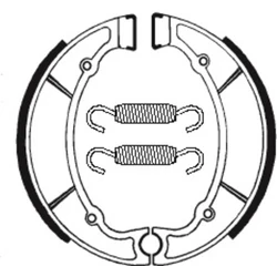 Machoires de frein Bendix BA064 Organique