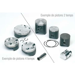 kit piston pour XR200 Ø66mm