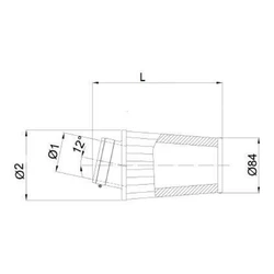 Filtre à air BMC Conique machon Ø65mm