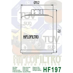 Filtre à huile Hiflofiltro HF197