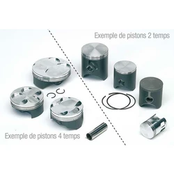 Piston Vertex forge pour KX250F '11 Ø76.95mm