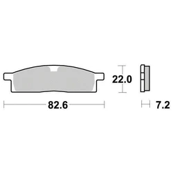 Plaquette de frein Métal Fritté Sinter Grip Off Road